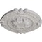 Ekena Millwork Southampton Ceiling Medallion (Fits Canopies up to 2 3/4"), 16 3/8"OD x 1 3/4"P, Ultra Pure White CM17SOUWF - alternate 3